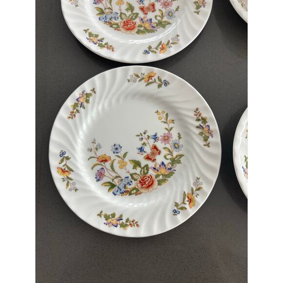 AYNSLEY COTTAGE GARDEN FINE BONE TEA CUP/SAUCER SET OF 8-TOTAL 20 PIECES - Picture 8 of 16